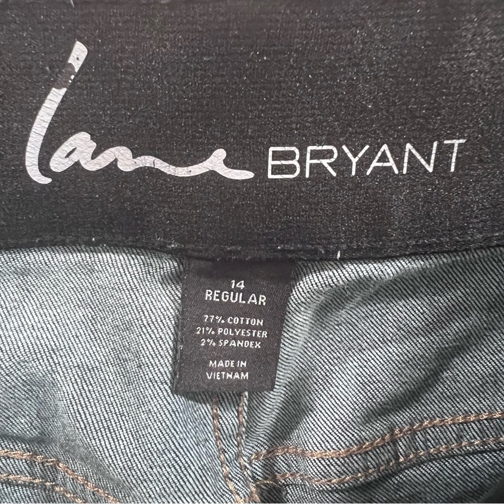 Lane Bryant Straight Leg Jean, Size 14 - Picture 4 of 10